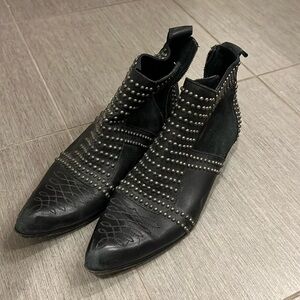 Anine bing charlie studded boots